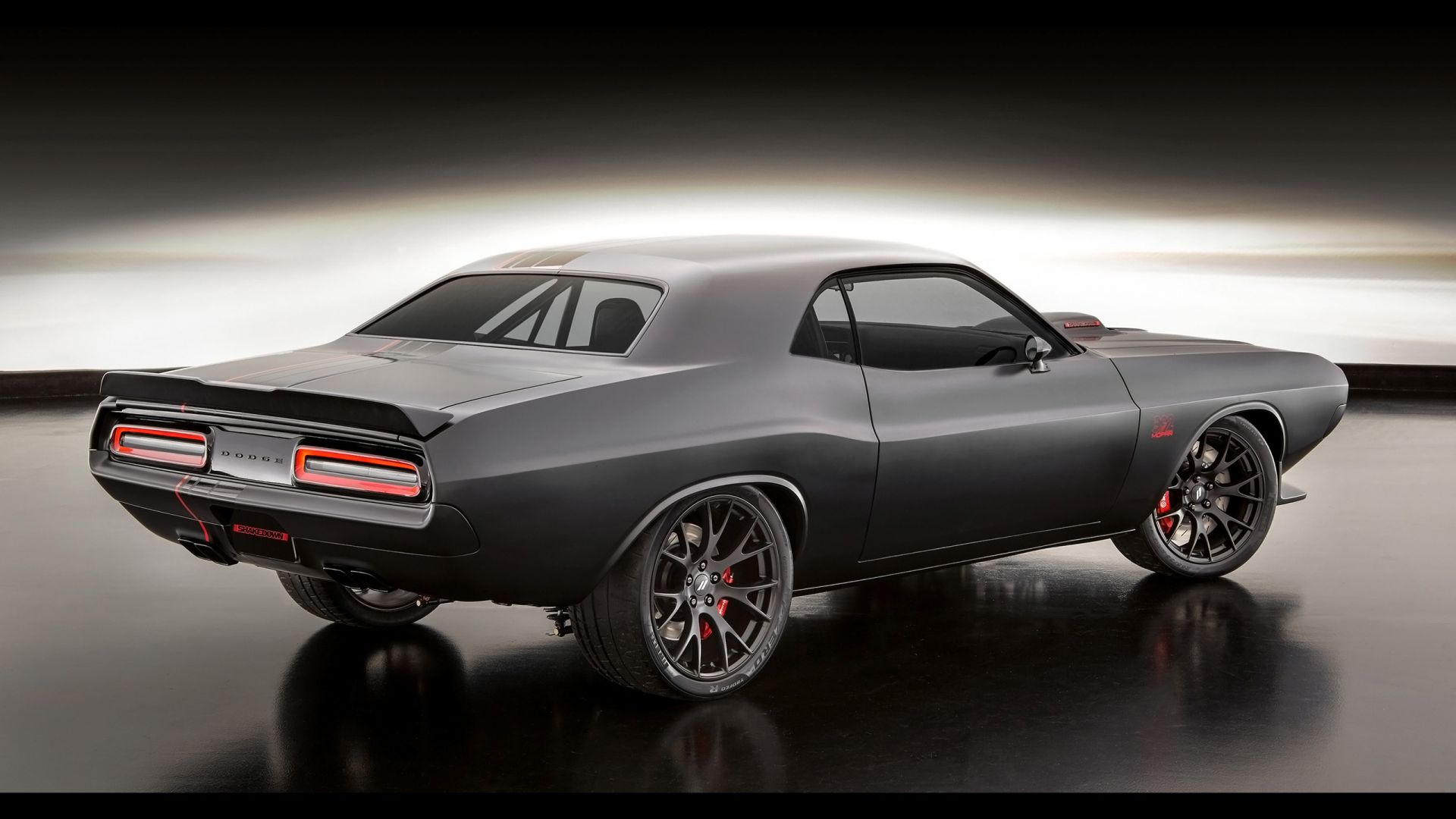 Wallpaper Classic Muscle Car, Dodge Challenger