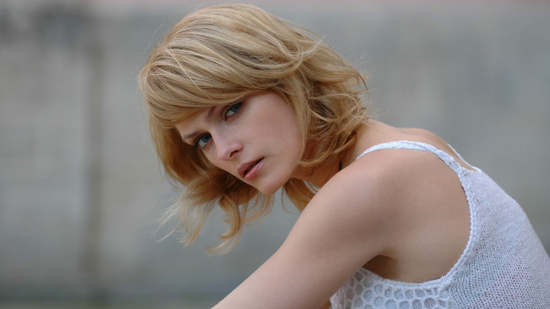 Wallpaper Short hair, blonde, model