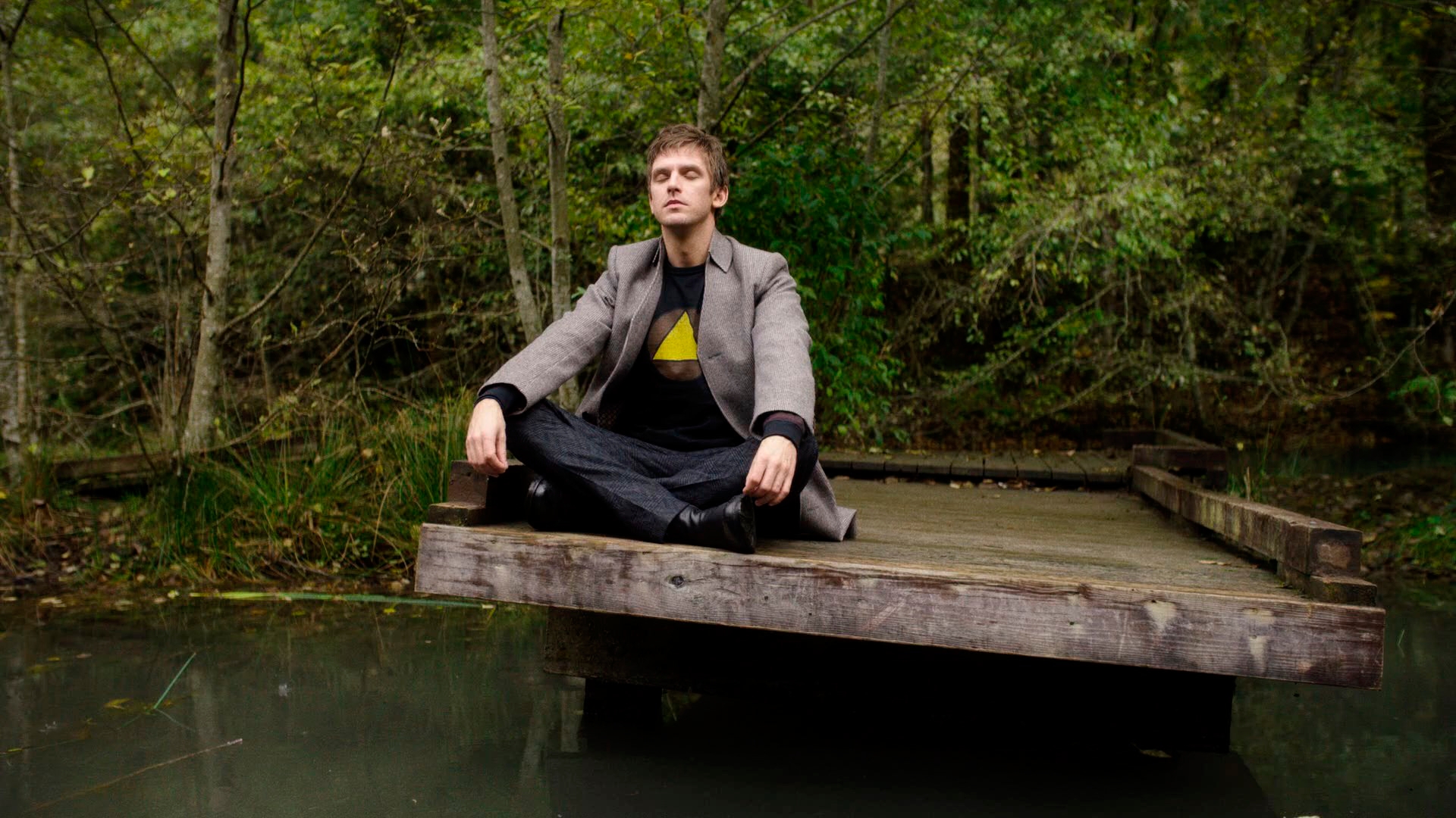 Wallpaper Dan Stevens, meditation, Legion TV series
