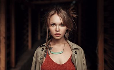 Anastasia Scheglova, a beautiful model