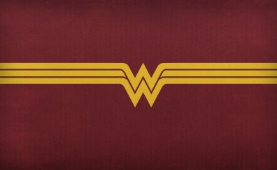 Wonder woman logo minimal