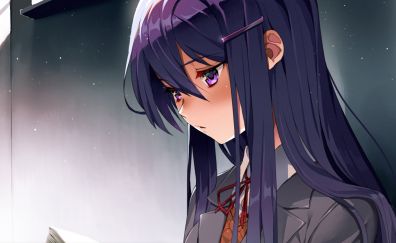 Yuri, Doki Doki Literature Club!, anime girl