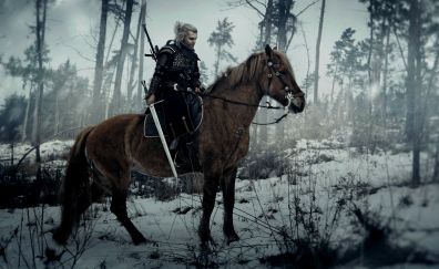 Horse riding, the witcher 3: wild hunt, game