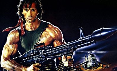 Rambo: First Blood Part II movie poster