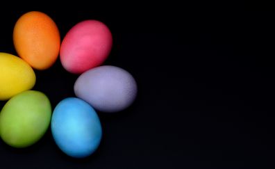Easter eggs, colorful, holiday