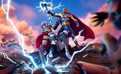 Thor: Love and Thunder, Fortnite, video game, new skins