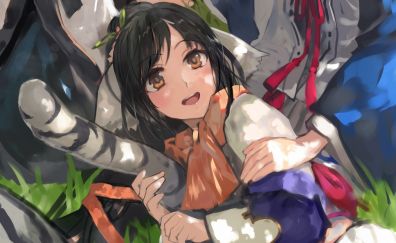 Utawarerumono, anime girl, artwork