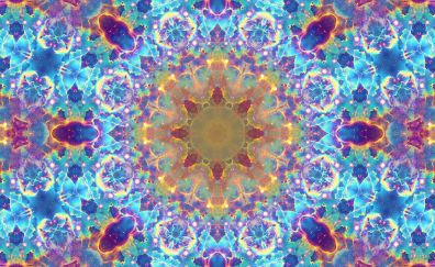 Mandalas, circles, pattern, art