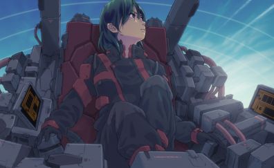 Pilot, anime girl, original