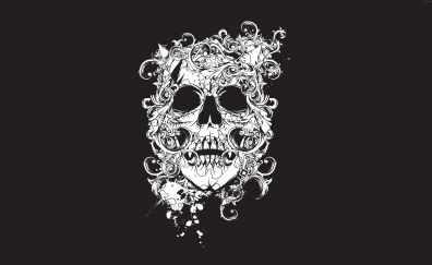 Skull, tattoo 