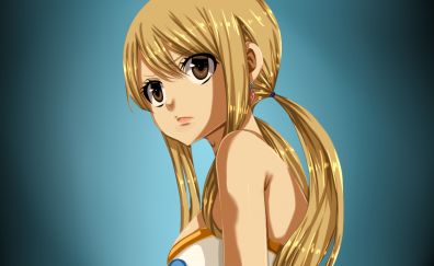 Lucy Heartfilia, Fairy Tail, blonde anime girl