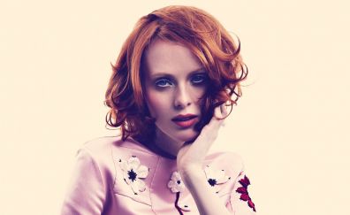 Red head, Karen Elson, model