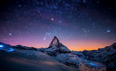 Matterhorn mountains of Switzerland