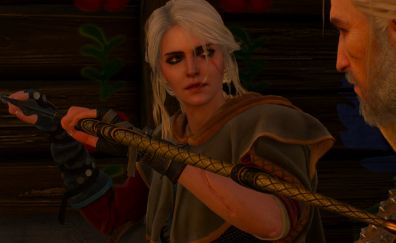 Ciri, girl warrior, the witcher 3: wild hunt