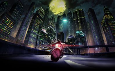 Garo: Vanishing Line, city, anime