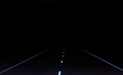 Highway, dark, minimal