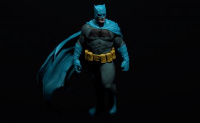 Blue-suit, batman, fan-art