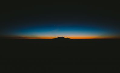Mountains, sunrise, morning, dawn, 4k