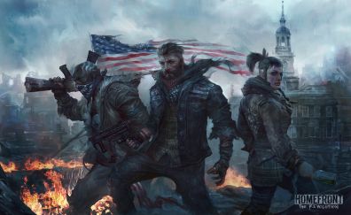 Homefront: The Revolution, video game, soldiers