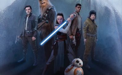 Star Wars: The Last Jedi, promo poster, artwork