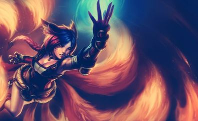 Angry Ahri, League of legends video game
