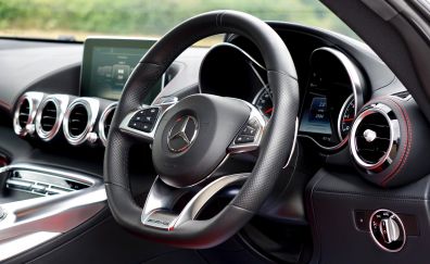 Mercedes-AMG GT, interior, car