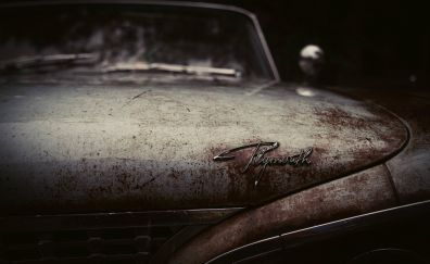 Vintage retro car