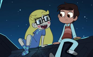 Rooftop, marco diaz, star butterfly, Star Vs. The Forces Of Evil