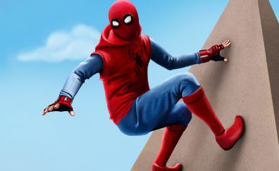 Spider Man: Homecoming, suit homemade, artwork