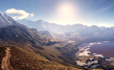 Tom Clancy's Ghost Recon: Wildlands video game, mountains