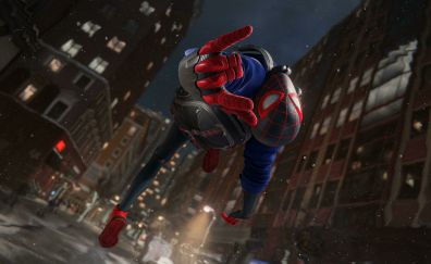 Marvel's Spider-Man: Miles Morales, video game, jump