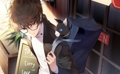 Akira kurusu, persona, anime boy