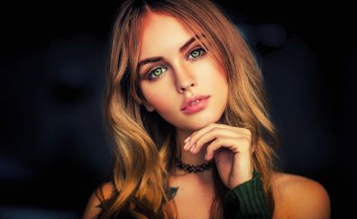 Anastasia Scheglova, beautiful face, model