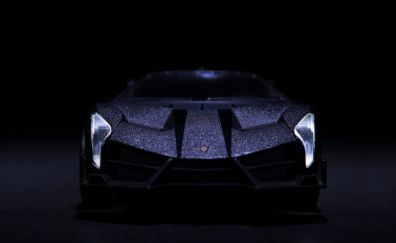 Lamborghini, sports car, front view