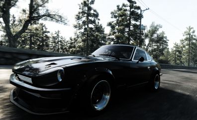 Black Sports car, The Crew, online game