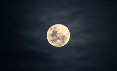 Moon, night, 5k