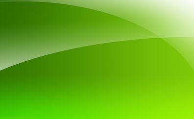 Green background, wavy lines