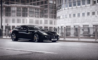 Ferrari FF black car