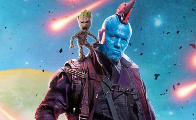Guardians of the galaxy vol, 2, 2017 movie, cast, angry baby groot