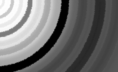 Monochrome, circles artwork