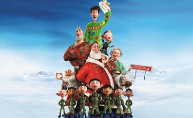 Arthur christmas animated movie, 2011 movie