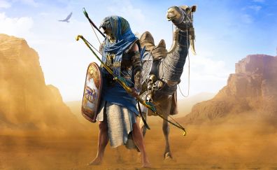 Horus, Assassin's Creed: Origins, game, desert