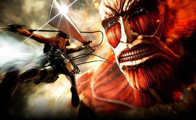 Colossal Titan, Attack on Titan, Eren Yeager