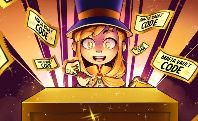 A hat in time, vault, happy girl