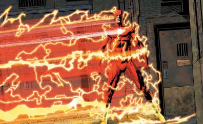 The flash, dc comics, superhero