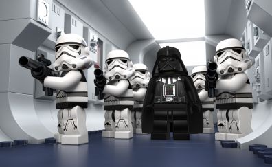 Lego Star Wars: Droid Tales, TV show, Darth Vader, stormtrooper