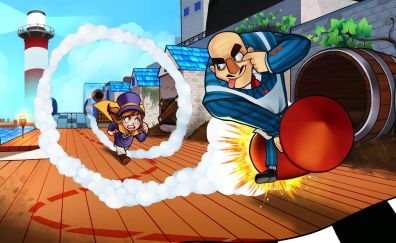 A hat in time, Kid run, video game
