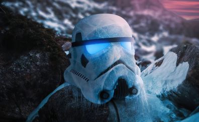 The lost trooper, frozen, art