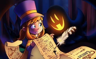 A hat in time, video game, ghost