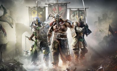 For honor, video game, warriors, 4k
